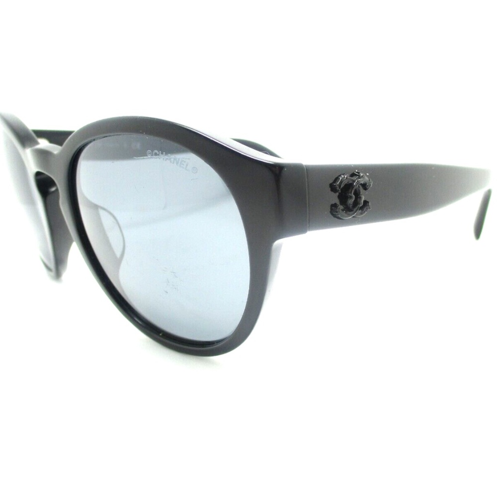 Chanel 5358 Black Mirror Sunglasses